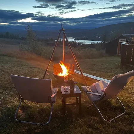 펜션 Mountain With A View At Gomostolen Pa Vaset Brujordet